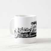 Rat Rod Coffee Cup Kaffeetasse (Vorderseite Links)