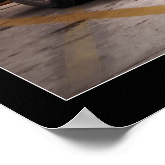 "RAT ROD" DODGE POSTER (Ecke)