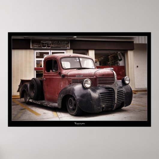 "RAT ROD" DODGE POSTER (Vorne)