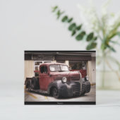 "RAT ROD" DODGE Postkarte (Stehend Vorderseite)