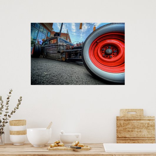 Rat Rod Poster (Küche)