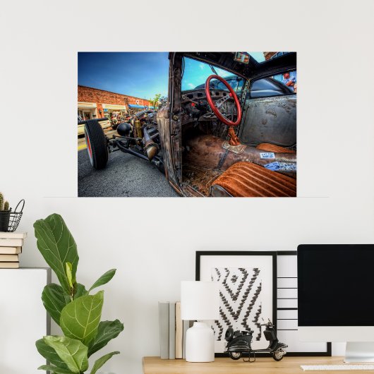 Rat Rod Poster (Heimbüro)