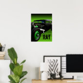 Rat Rod Poster (Heimbüro)
