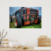 Rat Rod Poster (Küche)