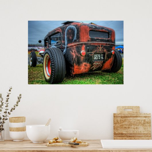 Rat Rod Poster (Küche)