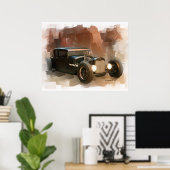 Rat Rod Poster (Heimbüro)