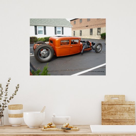 Rat Rod Poster (Küche)