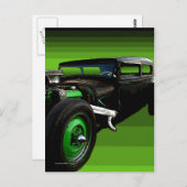 Rat Rod Postkarte (Vorne/Hinten)