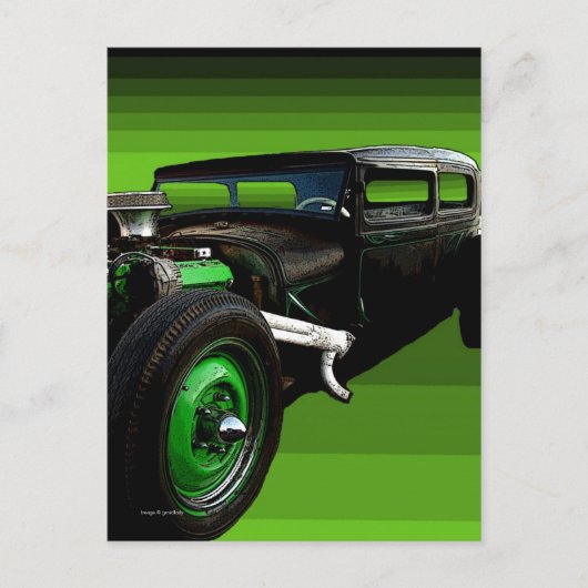 Rat Rod Postkarte (Vorderseite)
