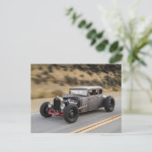 Rat Rod Postkarte (Stehend Vorderseite)