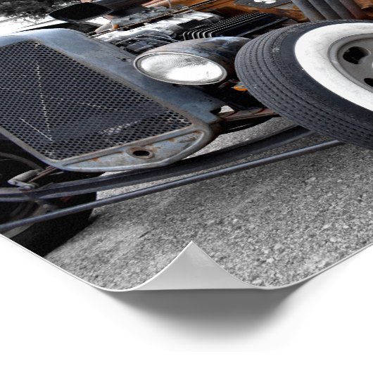 Rat Rod Print Poster (Ecke)