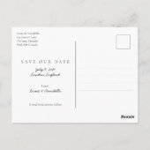 Rat Save the Date Juli 2021 Kalender Postkarte (Rückseite)