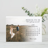 Rat Save the Date Juni 2023 Kalender INVI Einladung (Stehend Vorderseite)