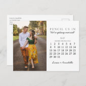 Rat Save the Date Mai 2022 Kalender Postkarte (Vorne/Hinten)