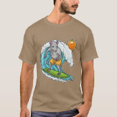 Rat Summer Surfer T-Shirt (Vorderseite)