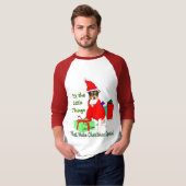 Rat Terrier Christmas Geschenke T-Shirt (Vorne ganz)