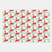 Rat Terrier Christmas Geschenkpapier Set (Vorderseite 2)