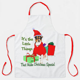 Rat Terrier Christmas Schürze