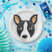 Rat Terrier Dog 3D Inspiriert Pappteller (Party)