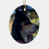 RAT TERRIER DOG CHRISTMAS ORNANATION KERAMIK ORNAMENT (Rechts)