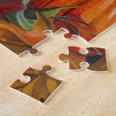 Rat Terrier Dog Herbsternte Erntedank Puzzle (Seite)