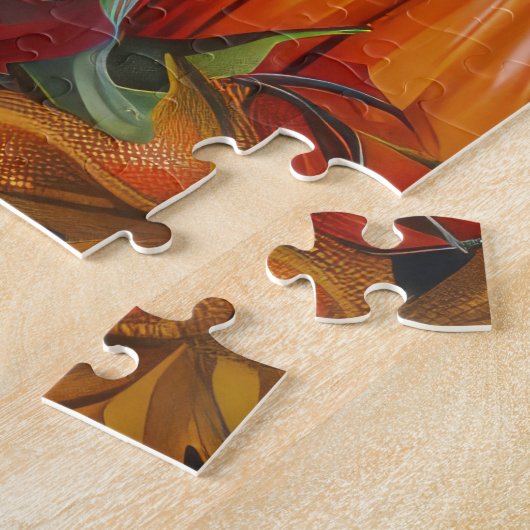 Rat Terrier Dog Herbsternte Erntedank Puzzle (Seite)