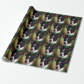 Rat Terrier Dog in St. Patrick's Day Dress Geschenkpapier (Ungerollt)