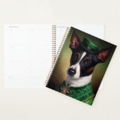 Rat Terrier Dog in St. Patrick's Day Dress Planer (Anzeige)