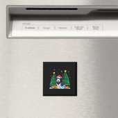 Rat Terrier Dog Lovers Weihnachtsmannmütze Ugly Ch Magnet (In Situ (Geschirrspüler))