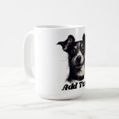 Rat Terrier Dog Personalisiert Kaffeetasse (Vorderseite Links)