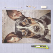 Rat Terrier Dog Seidenpapier (Handwerk)