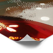 Rat Terrier Dog Weihnachtsfest Poster (Ecke)