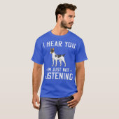 Rat Terrier Dog Welppies Owner Lover T-Shirt (Vorne ganz)