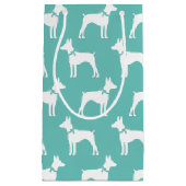 Rat Terrier Doppy Puppy Kleine Geschenktüte (Vorderseite)