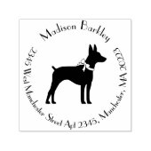 Rat Terrier Doppy Puppy Permastempel (Design)