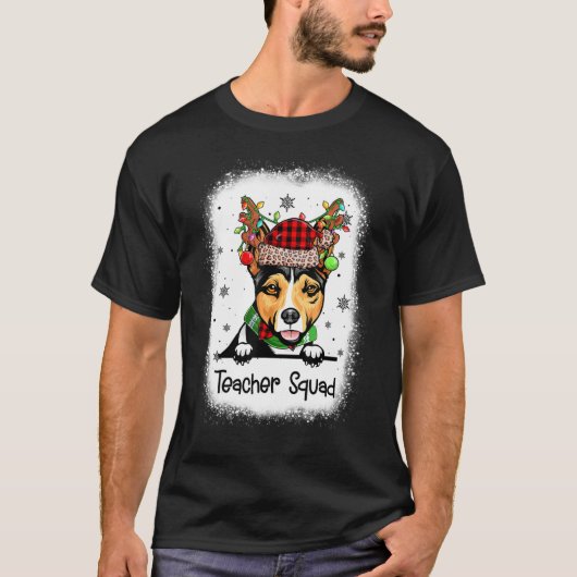 Rat Terrier Funny Teacher C T-Shirt (Vorderseite)