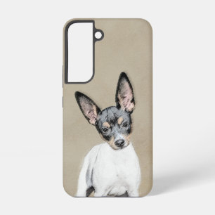 Rat-Terrier-Gemälde - Süße originelle Hundekunst Samsung Galaxy Hülle