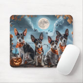 Rat Terrier Halloween Spooky Mousepad (Mit Mouse)