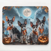 Rat Terrier Halloween Spooky Mousepad (Vorne)