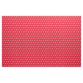 Rat Terrier Hund Silhouette Rotes Tier Stoff (Yard (91,4 cm))