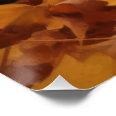 Rat Terrier im Herbst Leaves Fall Inspiriert Poster (Ecke)