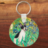 Rat Terrier - Iris Schlüsselanhänger (Vorderseite)