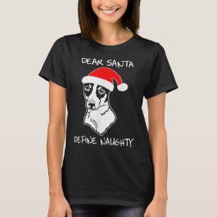Rat Terrier lustige hässliche Weihnachtsgeschenke T-Shirt