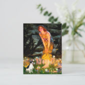 Rat Terrier - MidEve Postkarte (Stehend Vorderseite)