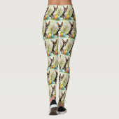 Rat Terrier mit Ostereier Leggings (Rückseite)