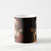 Rat Terrier mit Weihnachtsmann Weihnachten Kaffeetasse (Mittel)