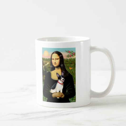 Rat Terrier - Mona Lisa Kaffeetasse (Rechts)