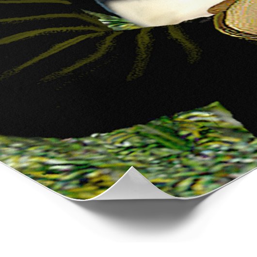 Rat Terrier - Mona Lisa Poster (Ecke)