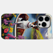 Rat Terrier on a Paddle: Ein Landschaftliches Aben Case-Mate iPhone Hülle (Rückseite (Horizontal))