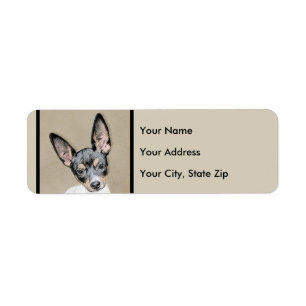 Rat Terrier Painting - Niedliche Original Dog Art